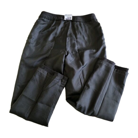 Jones Basics Pants Women 12 Gray Wool Lined Office Mature No Stretch - Picture 16 of 16